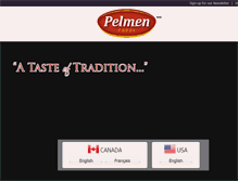 Tablet Screenshot of pelmen.com